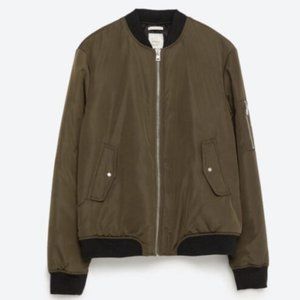 Zara Trafaluc Outwear Bomber Jacket